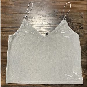 Velvet tank